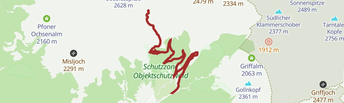 Route map: 533 Mountainbike Seapnalm